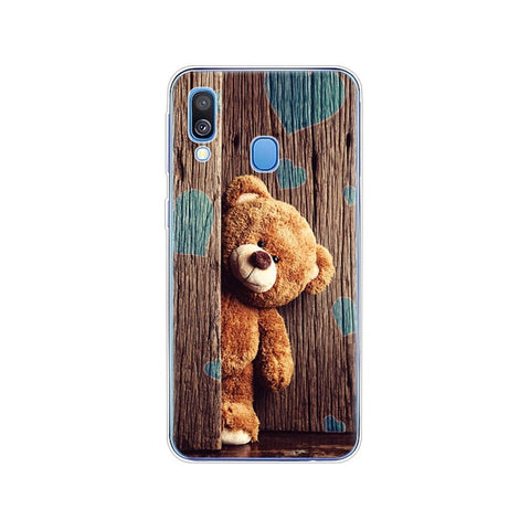 Case For Samsung A40 Case cover Soft Silicone Phone coque  For Samsung Galaxy A40 A 40 A405 SM-A405F A405F Cartoon shells