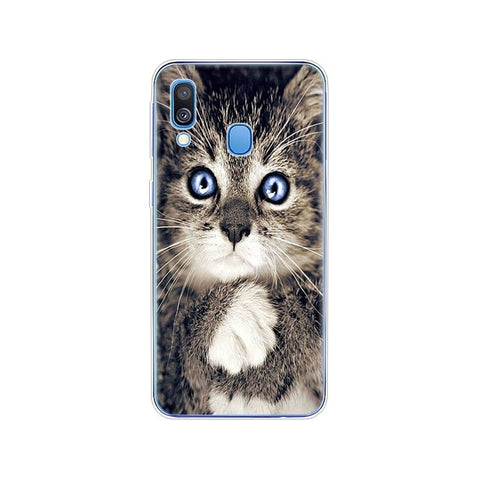 Case For Samsung A40 Case cover Soft Silicone Phone coque  For Samsung Galaxy A40 A 40 A405 SM-A405F A405F Cartoon shells