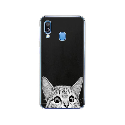 Case For Samsung A40 Case cover Soft Silicone Phone coque  For Samsung Galaxy A40 A 40 A405 SM-A405F A405F Cartoon shells