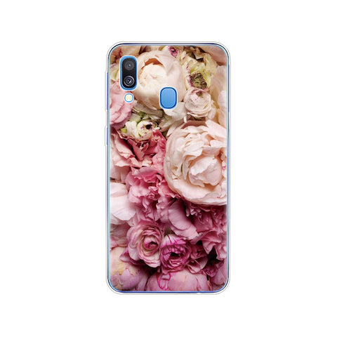 Case For Samsung A40 Case cover Soft Silicone Phone coque  For Samsung Galaxy A40 A 40 A405 SM-A405F A405F Cartoon shells