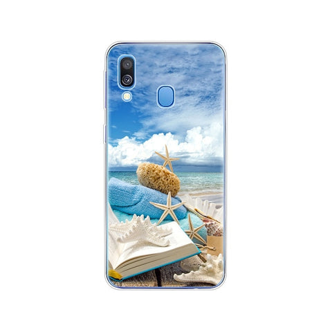 Case For Samsung A40 Case cover Soft Silicone Phone coque  For Samsung Galaxy A40 A 40 A405 SM-A405F A405F Cartoon shells