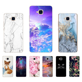 Honor 5C Case 5.2" NO Fingerprint TPU Silicone Phone Case For Huawei Honor 5C 5 C Back Protective Cover Honor 5C Euro Version
