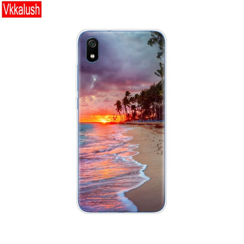 Silicon Shell Bag Case For Xiaomi Redmi 7a Cases Full Protection Soft Tpu Back Cover On Redmi 7A Bumper Phone Coque