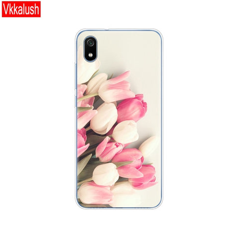 Silicon Shell Bag Case For Xiaomi Redmi 7a Cases Full Protection Soft Tpu Back Cover On Redmi 7A Bumper Phone Coque