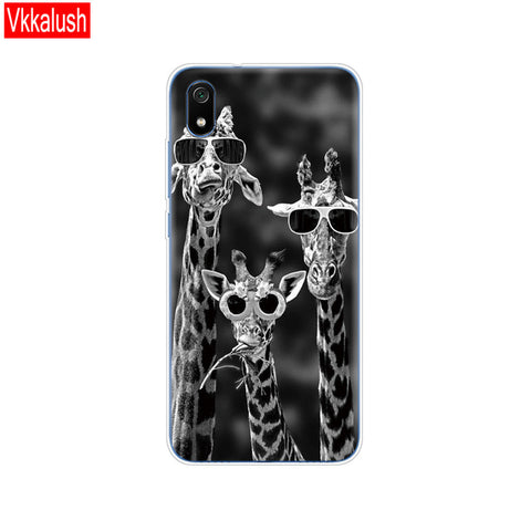 Silicon Shell Bag Case For Xiaomi Redmi 7a Cases Full Protection Soft Tpu Back Cover On Redmi 7A Bumper Phone Coque