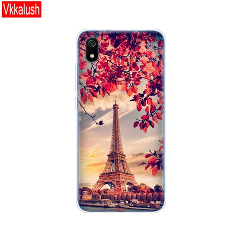 Silicon Shell Bag Case For Xiaomi Redmi 7a Cases Full Protection Soft Tpu Back Cover On Redmi 7A Bumper Phone Coque