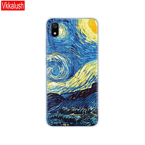 Silicon Shell Bag Case For Xiaomi Redmi 7a Cases Full Protection Soft Tpu Back Cover On Redmi 7A Bumper Phone Coque