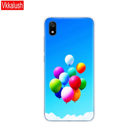 Silicon Shell Bag Case For Xiaomi Redmi 7a Cases Full Protection Soft Tpu Back Cover On Redmi 7A Bumper Phone Coque