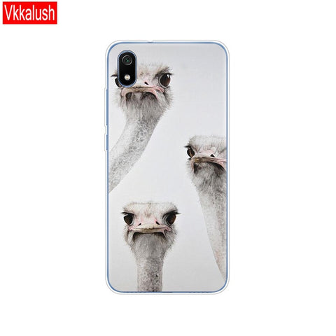 Silicon Shell Bag Case For Xiaomi Redmi 7a Cases Full Protection Soft Tpu Back Cover On Redmi 7A Bumper Phone Coque