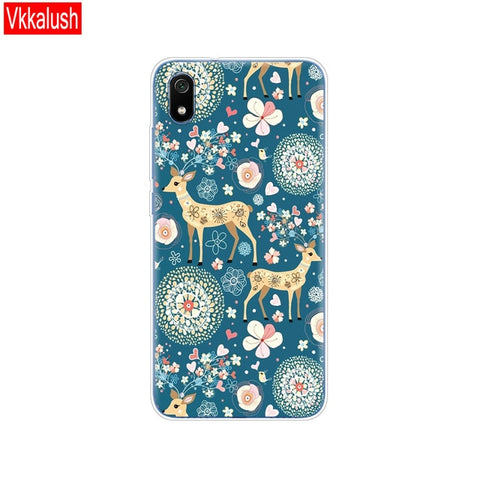 Silicon Shell Bag Case For Xiaomi Redmi 7a Cases Full Protection Soft Tpu Back Cover On Redmi 7A Bumper Phone Coque