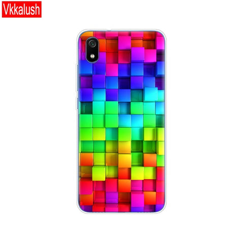 Silicon Shell Bag Case For Xiaomi Redmi 7a Cases Full Protection Soft Tpu Back Cover On Redmi 7A Bumper Phone Coque