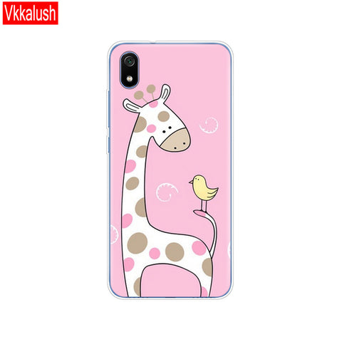 Silicon Shell Bag Case For Xiaomi Redmi 7a Cases Full Protection Soft Tpu Back Cover On Redmi 7A Bumper Phone Coque