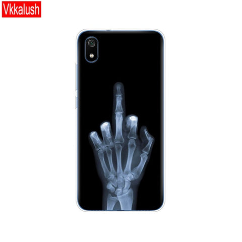 Silicon Shell Bag Case For Xiaomi Redmi 7a Cases Full Protection Soft Tpu Back Cover On Redmi 7A Bumper Phone Coque