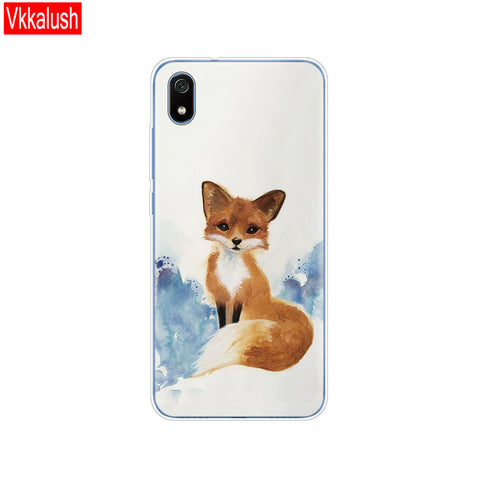 Silicon Shell Bag Case For Xiaomi Redmi 7a Cases Full Protection Soft Tpu Back Cover On Redmi 7A Bumper Phone Coque