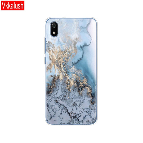 Silicon Shell Bag Case For Xiaomi Redmi 7a Cases Full Protection Soft Tpu Back Cover On Redmi 7A Bumper Phone Coque