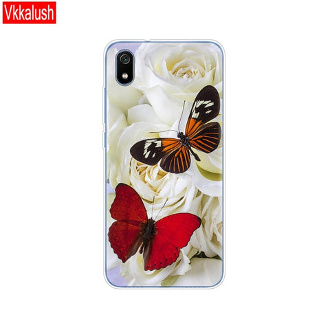 Silicon Shell Bag Case For Xiaomi Redmi 7a Cases Full Protection Soft Tpu Back Cover On Redmi 7A Bumper Phone Coque