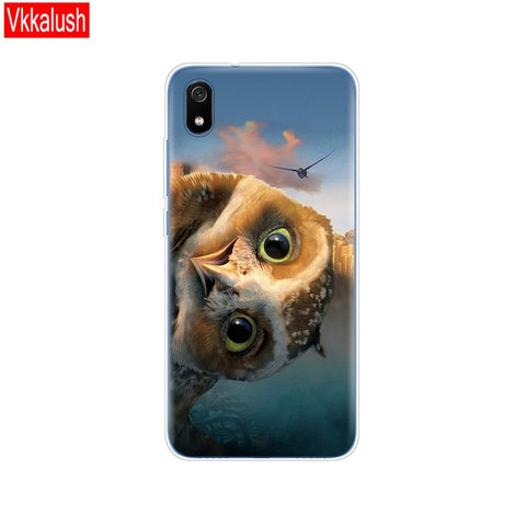 Silicon Shell Bag Case For Xiaomi Redmi 7a Cases Full Protection Soft Tpu Back Cover On Redmi 7A Bumper Phone Coque