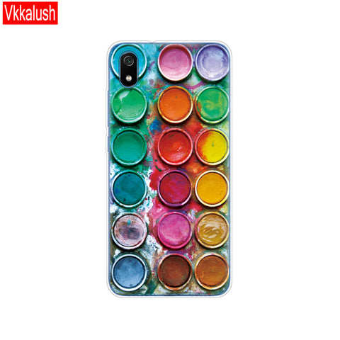 Silicon Shell Bag Case For Xiaomi Redmi 7a Cases Full Protection Soft Tpu Back Cover On Redmi 7A Bumper Phone Coque