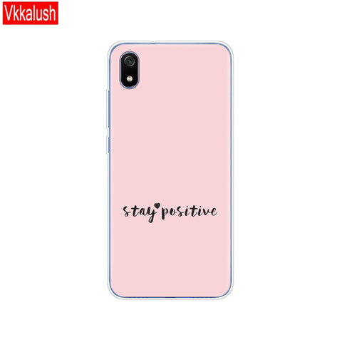 Silicon Shell Bag Case For Xiaomi Redmi 7a Cases Full Protection Soft Tpu Back Cover On Redmi 7A Bumper Phone Coque