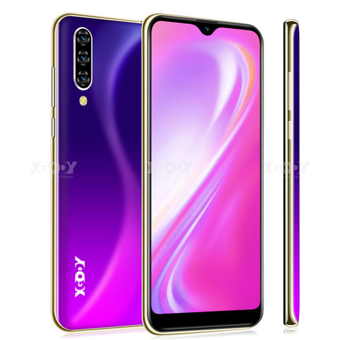 XGODY Note 7 Smartphone Dual Sim Celular 6.26'' Waterdrop Screen Android 9.0 2GB 16GB Quad Core 2800mAh Face ID 3G Mobile Phone