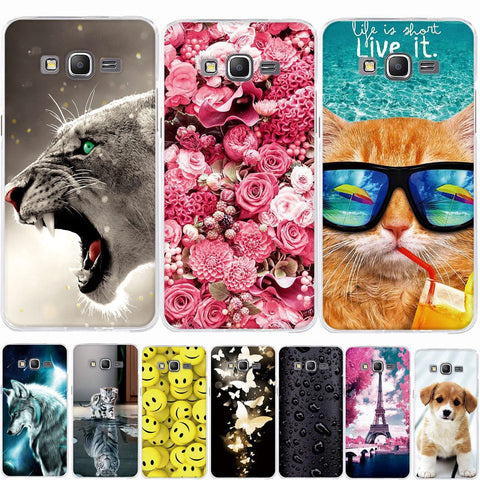 Cases For Samsung Galaxy Grand Prime Phone Case Soft TPU Silicone Cover Coque for Samsung Grand Prime Duos G530F G530H G530Y bag