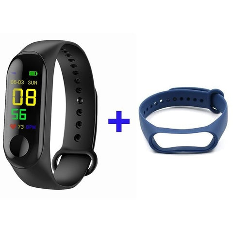 Sport Fitness tracker Watch Smartband Smart Bracelet Blood Pressure Heart Rate Monitor Smart band Wristband Men For Android iOS