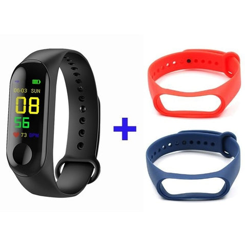 Sport Fitness tracker Watch Smartband Smart Bracelet Blood Pressure Heart Rate Monitor Smart band Wristband Men For Android iOS