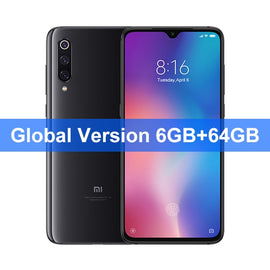 Global Version Xiaomi Mi 9 Mi9 6GB/64GB 6GB/128GB Mobile Phone Snapdragon 855 Octa Core 6.39" AMOLED Display 48MP AI Triple