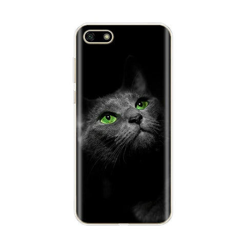 Silicone case For Huawei Honor 7A Case 5.45" inch Soft Phone Case for Huawei Honor 7 A DUA-L22 Russian Back Cover Coque bumper