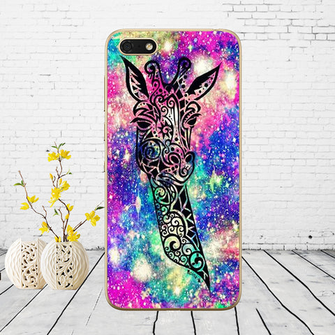 Silicone case For Huawei Honor 7A Case 5.45" inch Soft Phone Case Huawei Honor 7A 7 A DUA-L22 Russian Back Cover Coque bumper