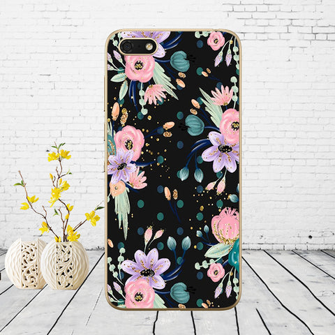 Silicone case For Huawei Honor 7A Case 5.45" inch Soft Phone Case Huawei Honor 7A 7 A DUA-L22 Russian Back Cover Coque bumper