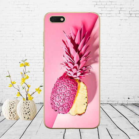 Silicone case For Huawei Honor 7A Case 5.45" inch Soft Phone Case Huawei Honor 7A 7 A DUA-L22 Russian Back Cover Coque bumper