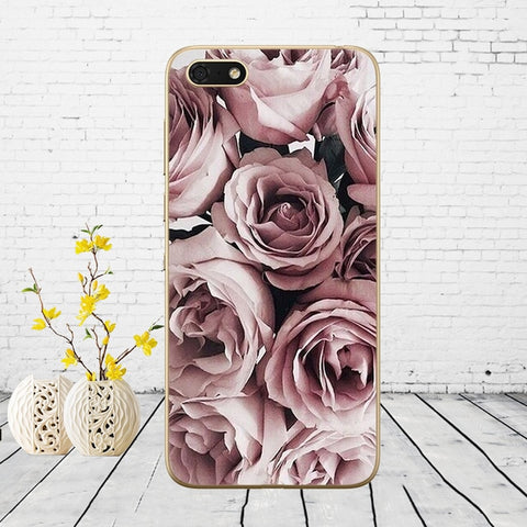 Silicone case For Huawei Honor 7A Case 5.45" inch Soft Phone Case Huawei Honor 7A 7 A DUA-L22 Russian Back Cover Coque bumper