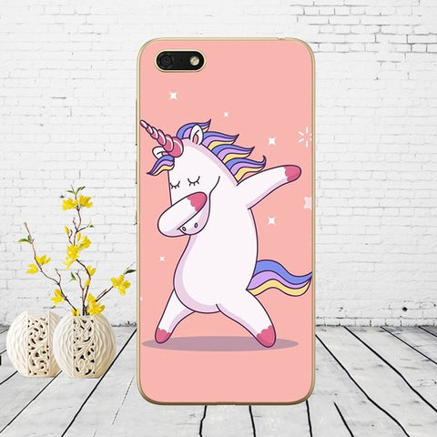 Silicone case For Huawei Honor 7A Case 5.45" inch Soft Phone Case Huawei Honor 7A 7 A DUA-L22 Russian Back Cover Coque bumper