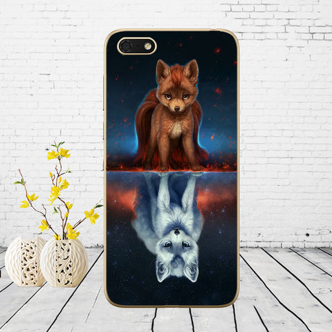 Silicone case For Huawei Honor 7A Case 5.45" inch Soft Phone Case Huawei Honor 7A 7 A DUA-L22 Russian Back Cover Coque bumper