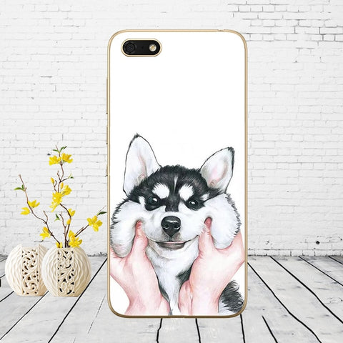 Silicone case For Huawei Honor 7A Case 5.45" inch Soft Phone Case Huawei Honor 7A 7 A DUA-L22 Russian Back Cover Coque bumper