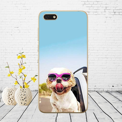 Silicone case For Huawei Honor 7A Case 5.45" inch Soft Phone Case Huawei Honor 7A 7 A DUA-L22 Russian Back Cover Coque bumper