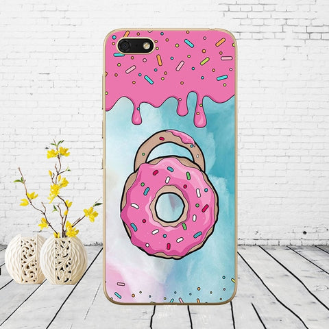 Silicone case For Huawei Honor 7A Case 5.45" inch Soft Phone Case Huawei Honor 7A 7 A DUA-L22 Russian Back Cover Coque bumper
