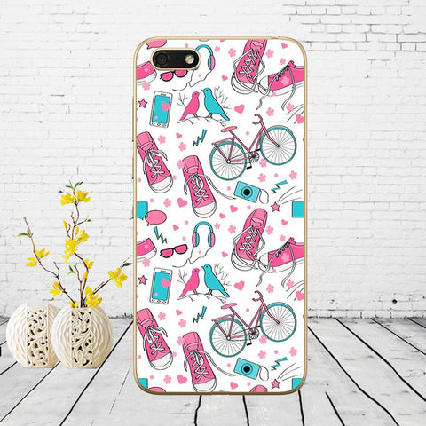Silicone case For Huawei Honor 7A Case 5.45" inch Soft Phone Case Huawei Honor 7A 7 A DUA-L22 Russian Back Cover Coque bumper