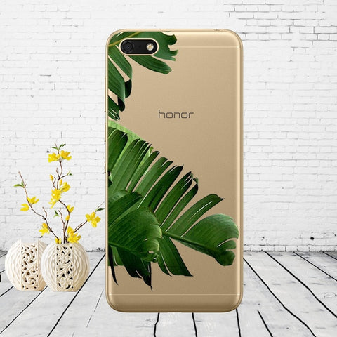 Silicone case For Huawei Honor 7A Case 5.45" inch Soft Phone Case Huawei Honor 7A 7 A DUA-L22 Russian Back Cover Coque bumper