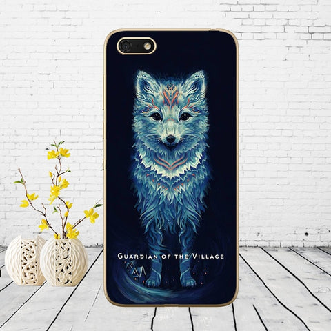 Silicone case For Huawei Honor 7A Case 5.45" inch Soft Phone Case Huawei Honor 7A 7 A DUA-L22 Russian Back Cover Coque bumper