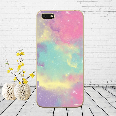 Silicone case For Huawei Honor 7A Case 5.45" inch Soft Phone Case Huawei Honor 7A 7 A DUA-L22 Russian Back Cover Coque bumper