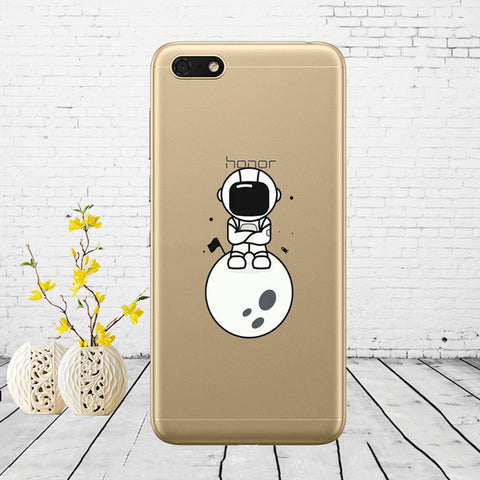Silicone case For Huawei Honor 7A Case 5.45" inch Soft Phone Case Huawei Honor 7A 7 A DUA-L22 Russian Back Cover Coque bumper