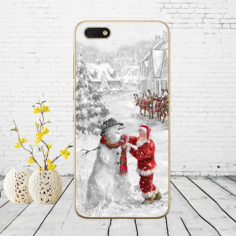 Silicone case For Huawei Honor 7A Case 5.45" inch Soft Phone Case Huawei Honor 7A 7 A DUA-L22 Russian Back Cover Coque bumper