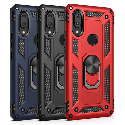 Luxury Case For Xiaomi Redmi Note 7 Pro  9 Silicone Armor Bumper Shockproof Phone Case For Xiaomi 9 SE With Finger Ring cover