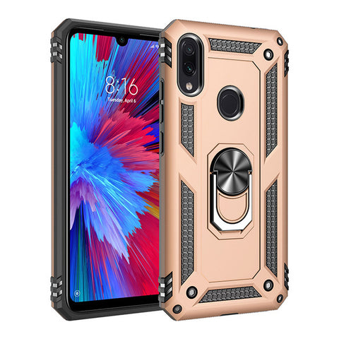 Luxury Case For Xiaomi Redmi Note 7 Pro  9 Silicone Armor Bumper Shockproof Phone Case For Xiaomi 9 SE With Finger Ring cover