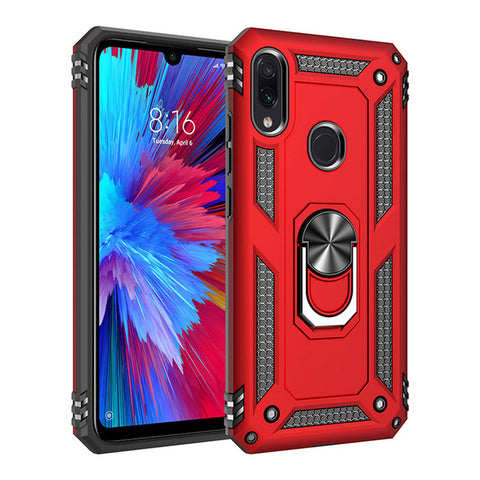 Luxury Case For Xiaomi Redmi Note 7 Pro  9 Silicone Armor Bumper Shockproof Phone Case For Xiaomi 9 SE With Finger Ring cover