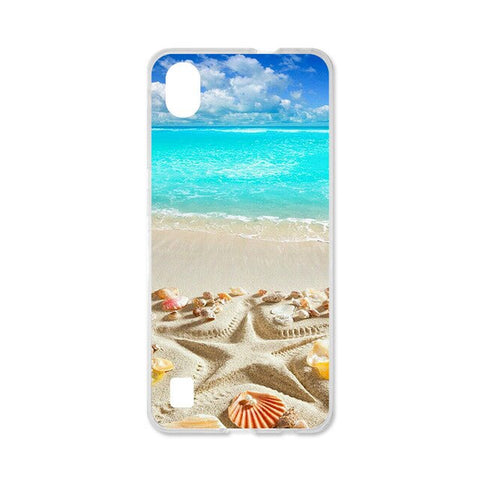 Soft TPU Phone Case For ZTE Blade A5 2019  Case Silicone Capa For ZTE Blade A5 2019 5.45 Cover Floral Painted Bumper Back Fundas