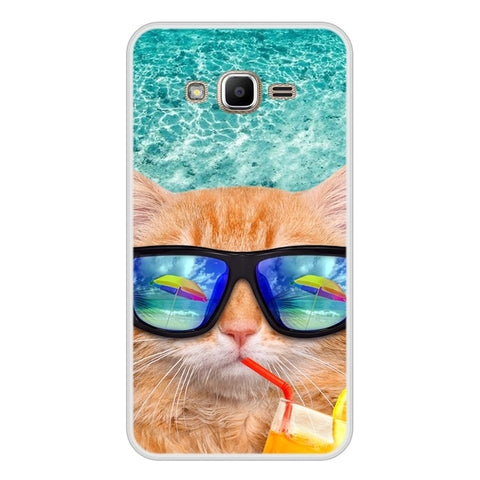 Case For Samsung J2 prime  Soft Silicone TPU Chic Pattern Painting Phone Cover For Samsung J2 prime Case Cover