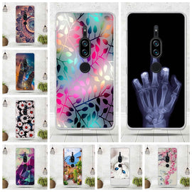 Case For Sony Xperia XZ2 Cases Silicone Cute Cover For Sony Xperia XZ2 Compact Case sFor Sony XZ2 Premium Soft TPU Phone Cover